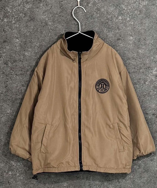 裏フリース】 2wayリバーシブルトラックジャケット（ナイロン