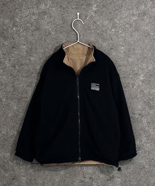裏フリース】 2wayリバーシブルトラックジャケット（ナイロン