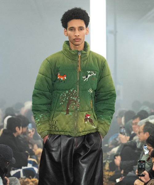 KHOKI/コッキ】Vintage-effect puffer jacket（ブルゾン）｜KHOKI