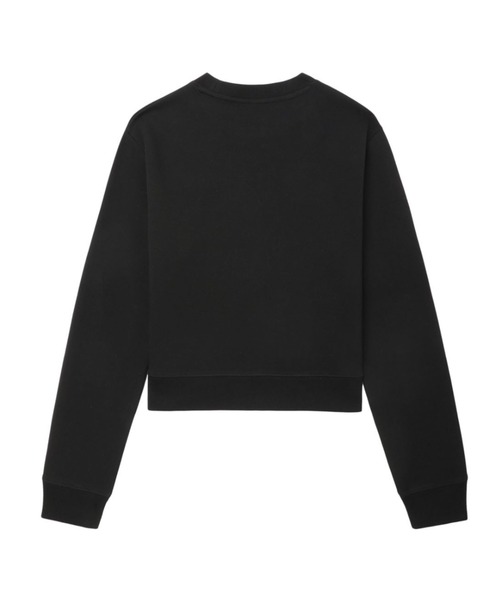 A BATHING APE(アベイシングエイプ)の「CAMO HEART CROP SWEAT SHIRT(スウェット・レディース・ピンク/グレー/ブラック・X-SMALL/SMALL)」の4枚目の写真