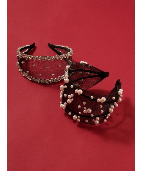 SNIDEL(スナイデル)の「ビジューカチューシャ(カチューシャ・レディース・B/A・F)」の11枚目の写真