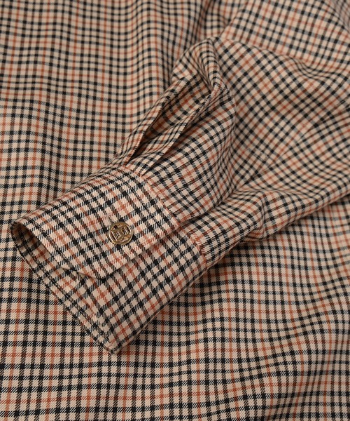 CULLNI（クルニ）の「CULLNI for DAKS LONDON Front Zip Shirt（シャツ/ブラウス・メンズ・ブラック/ホワイト/ネイビー/チェック・1/2/0）」の13枚目の写真