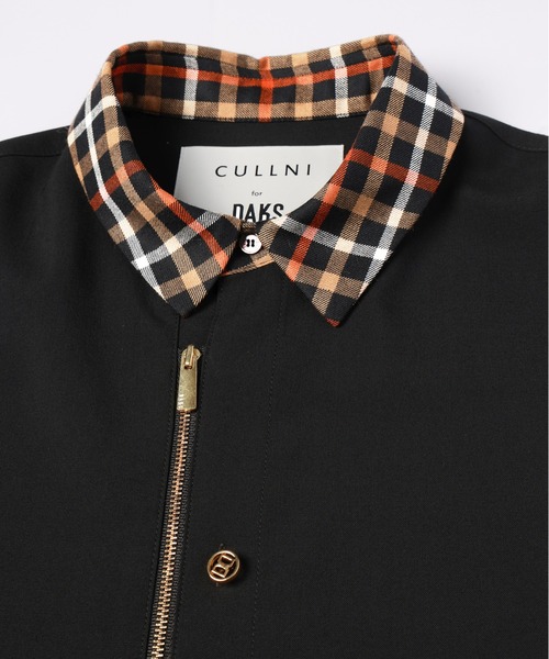 CULLNI（クルニ）の「CULLNI for DAKS LONDON Front Zip Shirt（シャツ/ブラウス・メンズ・ブラック/ホワイト/ネイビー/チェック・1/2/0）」の21枚目の写真