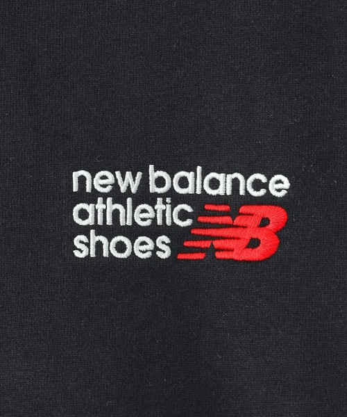 NEW BALANCE(ニューバランス)の「NEW BALANCE Athletics Premium Logo Sweat Crew MT41547(スウェット・メンズ・ブラック/アッシュ/ベージュ・L/XL/M)」の8枚目の写真