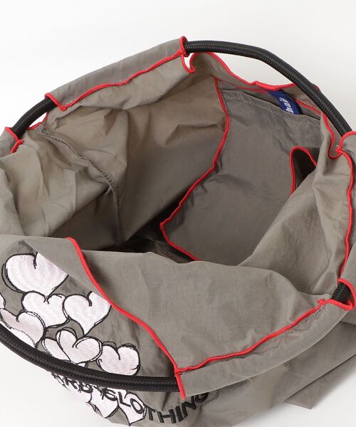 DOUBLE STANDARD CLOTHING（ダブルスタンダードクロージング）の「Ball&Chain / バルーンベアミニショッピングバッグ（WEB限定）（エコバッグ/サブバッグ・レディース・グレー・FREE）」の11枚目の写真