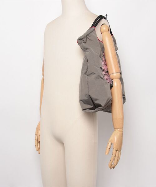 DOUBLE STANDARD CLOTHING（ダブルスタンダードクロージング）の「Ball&Chain / バルーンベアミニショッピングバッグ（WEB限定）（エコバッグ/サブバッグ・レディース・グレー・FREE）」の13枚目の写真