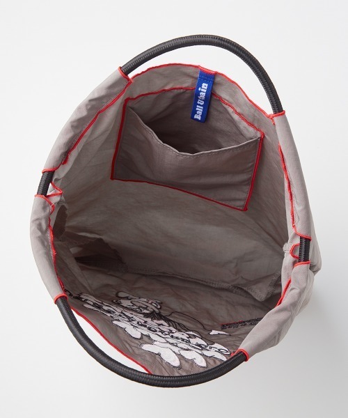 DOUBLE STANDARD CLOTHING（ダブルスタンダードクロージング）の「Ball&Chain / バルーンベアミニショッピングバッグ（WEB限定）（エコバッグ/サブバッグ・レディース・グレー・FREE）」の3枚目の写真