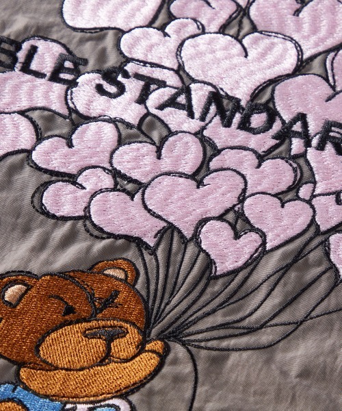 DOUBLE STANDARD CLOTHING（ダブルスタンダードクロージング）の「Ball&Chain / バルーンベアミニショッピングバッグ（WEB限定）（エコバッグ/サブバッグ・レディース・グレー・FREE）」の4枚目の写真