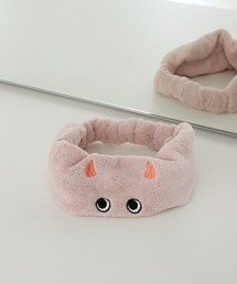 colleca la（コレカラ）の「ふわふわモンスター 洗顔ヘアバンド（バス/トイレグッズ）」