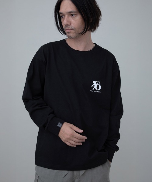 EGO TRIPPING(エゴトリッピング)の「mlt5488-PRINTTEE -B long カットソー ロンT(666604)(Tシャツ/カットソー・メンズ・ブラック/ホワイト・48/46/50)」の17枚目の写真