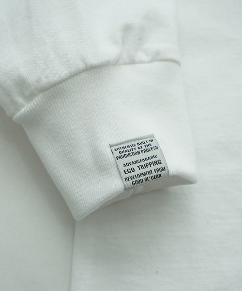 EGO TRIPPING(エゴトリッピング)の「mlt5488-PRINTTEE -B long カットソー ロンT(666604)(Tシャツ/カットソー・メンズ・ブラック/ホワイト・48/46/50)」の7枚目の写真