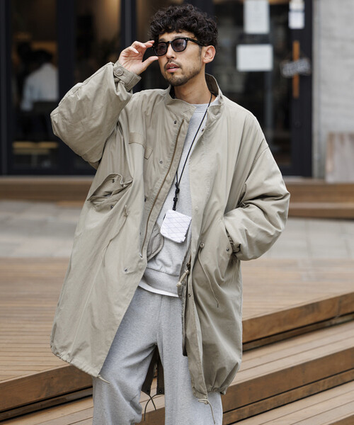 FREAK'S STORE（フリークスストア）の「M65 LINER SET/モッズコート/ライナー セット（モッズコート・メンズ・オフホワイト/ベージュ・MEDIUM/SMALL/LARGE）」の12枚目の写真