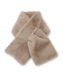 ファー ショール ベージュ カシミヤ シルク 高級素材 楽天市場】シルク ・ カシミヤ レース ビーズ刺繍 ストール ベージュ