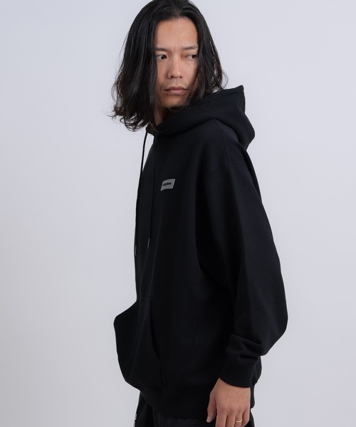 SIDEWAY STANCE（サイドウェイスタンス）の「【SIDEWAY STANCE】ワンポイント スウェット プルパーカー（パーカー・メンズ・ブラック/グレー/ホワイト/ホワイト系/ブラック系/グレー系・SMALL/X-LARGE/LARGE/MEDIUM）」の11枚目の写真