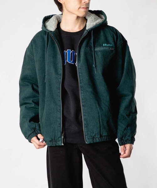 ジャケット・アウター HUF 25FW WHAT A JUNGLE DENIM WORK JACKET WHAT A JUNGLE DENIM WORK JACKET｜JACKETS（ジャケット）｜【公式通販