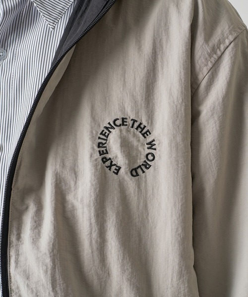 kutir（クティール）の「NYLON REVERSIBLE MOUNTAIN PARKER／ナイロンリバーシブルマウンテンパーカー（マウンテンパーカー・メンズ・ネイビー/ライトグレー/ブラック・LARGE/MEDIUM/SMALL）」の15枚目の写真