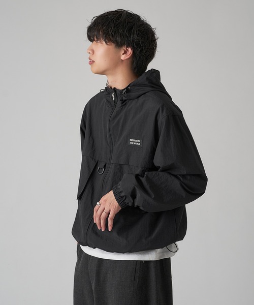 kutir（クティール）の「NYLON REVERSIBLE MOUNTAIN PARKER／ナイロンリバーシブルマウンテンパーカー（マウンテンパーカー・メンズ・ネイビー/ライトグレー/ブラック・LARGE/MEDIUM/SMALL）」の4枚目の写真