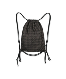 GLACK（グラック）の「GZB001 ドットパターンチェックストリングバッグ (ブラック)（バックパック/リュック）」