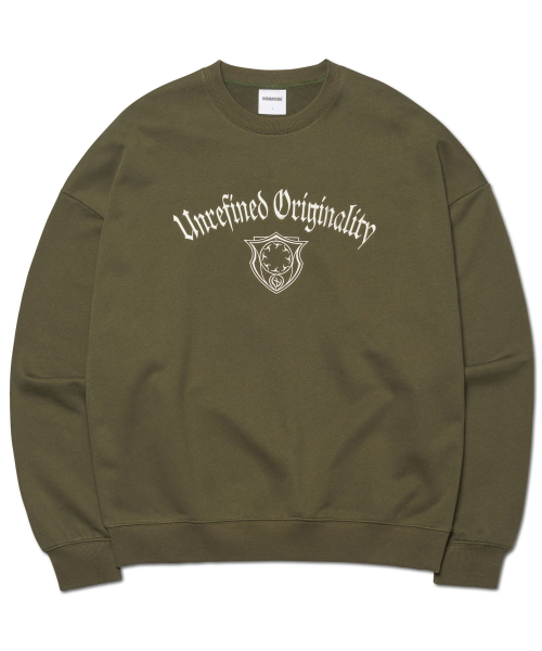 NOMANUAL(NOMANUAL)の「U.O SWEATSHIRT - KHAKI(スウェット・レディース・その他・SMALL/MEDIUM/LARGE/X-LARGE)」の1枚目の写真