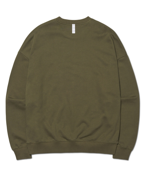 NOMANUAL(NOMANUAL)の「U.O SWEATSHIRT - KHAKI(スウェット・レディース・その他・SMALL/MEDIUM/LARGE/X-LARGE)」の2枚目の写真