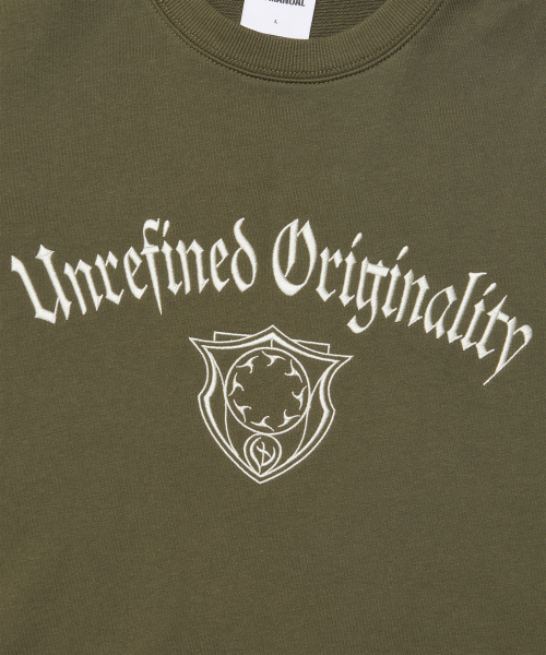 NOMANUAL(NOMANUAL)の「U.O SWEATSHIRT - KHAKI(スウェット・レディース・その他・SMALL/MEDIUM/LARGE/X-LARGE)」の5枚目の写真