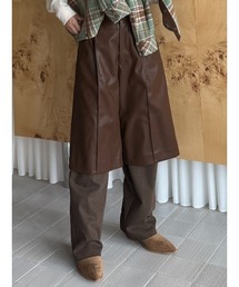 HALF LAYERED PANTS