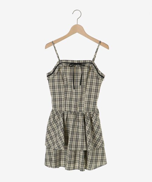 MAJESTIC LEGON（マジェスティックレゴン）の「ケーブルフードボレロセットミニワンピ（ワンピース・レディース・ホワイト系その他2/グレー系その他/ベージュ系その他2・MEDIUM）」の6枚目の写真