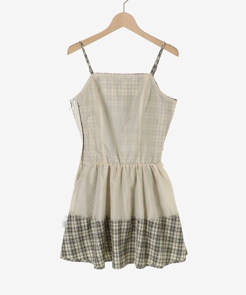 MAJESTIC LEGON（マジェスティックレゴン）の「ケーブルフードボレロセットミニワンピ（ワンピース・レディース・ホワイト系その他2/グレー系その他/ベージュ系その他2・MEDIUM）」の13枚目の写真