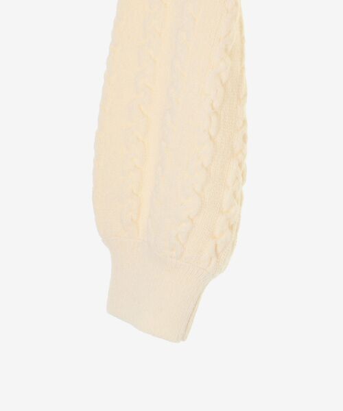 MAJESTIC LEGON（マジェスティックレゴン）の「ケーブルフードボレロセットミニワンピ（ワンピース・レディース・ホワイト系その他2/グレー系その他/ベージュ系その他2・MEDIUM）」の17枚目の写真