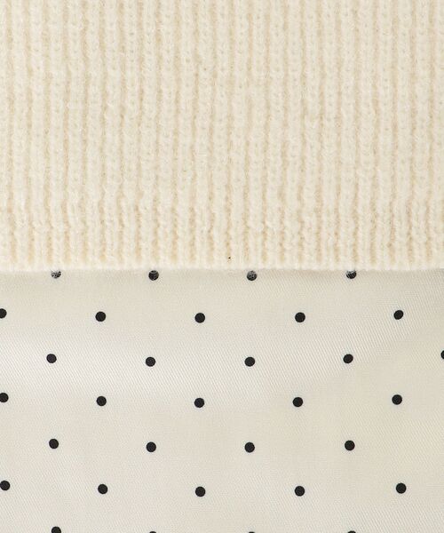 MAJESTIC LEGON（マジェスティックレゴン）の「ケーブルフードボレロセットミニワンピ（ワンピース・レディース・ホワイト系その他2/グレー系その他/ベージュ系その他2・MEDIUM）」の19枚目の写真