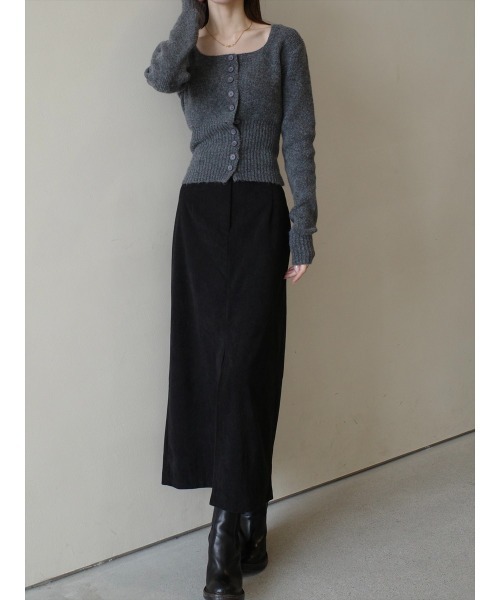 amel（エイメル）の「スクエアネックコルセットデザインニット / グレー（ニット/セーター・レディース・グレー・FREE）」の22枚目の写真