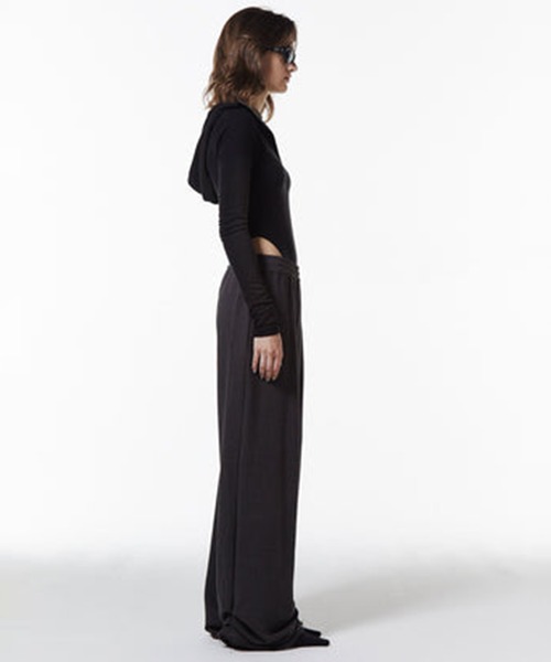 JOSE MOON(ジョゼムーン)の「【JOSEMOON/ジョゼムーン】HOODIE BODY SUITS/フーディーボディースーツ(その他トップス・レディース・カーキブラウン/ブラック・FREE)」の3枚目の写真