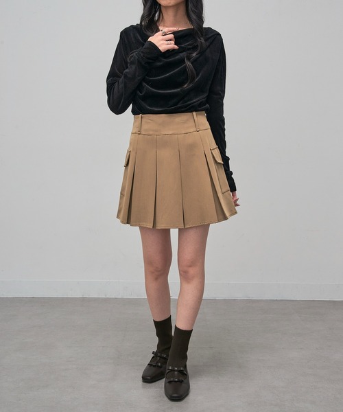 MAISON BREEZE(メゾンブリーズ)の「【MAISON BREEZE】リボンソックスヒールブーツ LON(ブーツ・レディース・ブラック/グレー/ダークブラウン・S/M/L/LL)」の22枚目の写真