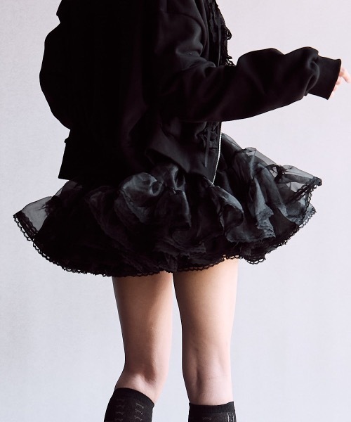 lilLilly（リルリリー）の「フェザーファースカート（スカート）」 - WEAR