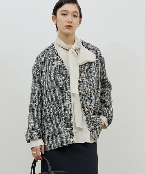 GALLARDAGALANTE（ガリャルダガランテ）の「【WEB限定】ツイード