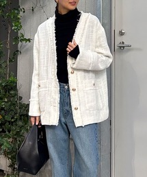 GALLARDAGALANTE | 【手洗い可】ツイードジャケット(その他アウター)