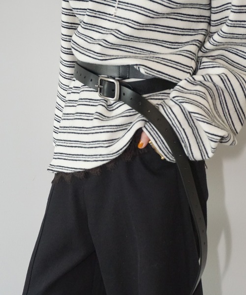 chuclla（チュクラ）の「マルチロングベルト cha25a020（ベルト・レディース・ブラック・FREE）」の3枚目の写真