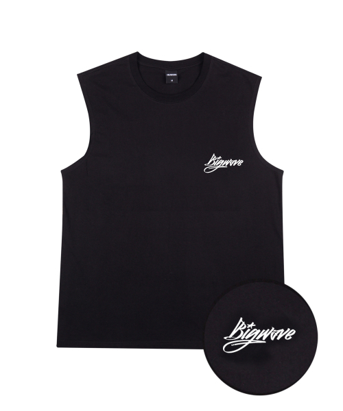 CREAM SODA LAB(クリームソーダラボ)の「ライド ザ ビッグ ウェーブ スリーブレス ブラック(Tシャツ/カットソー・レディース・その他・MEDIUM/LARGE/X-LARGE)」の2枚目の写真