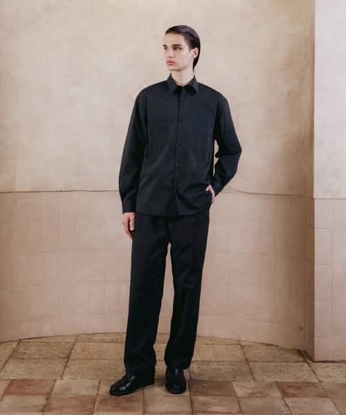 SHIRTER(シャーター)の「CN COMFY SHIRT (DARK NAVY)(シャツ/ブラウス・メンズ・その他・SMALL/MEDIUM/LARGE)」の3枚目の写真