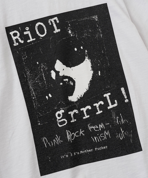 VASTIC(バスティック)の「リオットTシャツ_ホワイト(Tシャツ/カットソー・メンズ・その他・MEDIUM/LARGE/X-LARGE)」の5枚目の写真