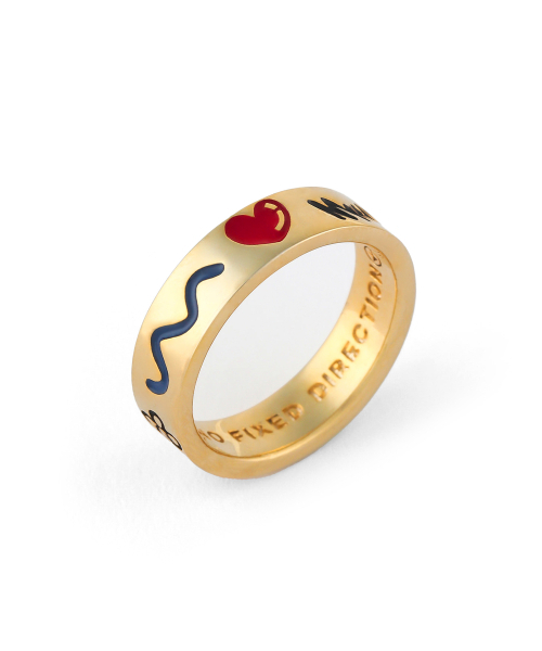 NONENON(ノンノン)の「DOODLE RNG(6mm) SILVER925(18K GOLD PLATED)(リング・レディース・その他・SMALL/MEDIUM/LARGE)」の4枚目の写真