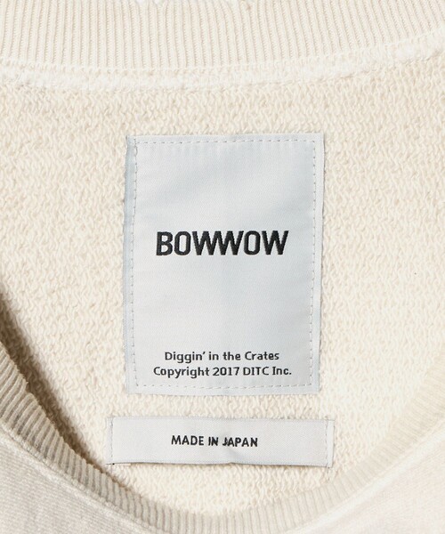 BOW WOW(バウワウ)の「<BOWWOW>UNIV.MACLAREN スウェット(スウェット・メンズ・オフホワイト・L/M)」の9枚目の写真