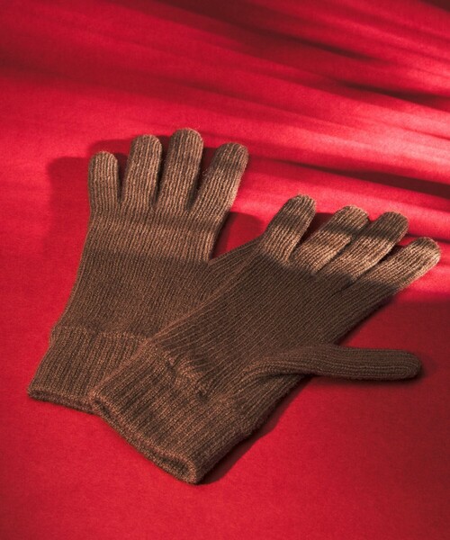 セール】【別注】＜Johnstons of Elgin＞GLR ウールカシミヤ リブ