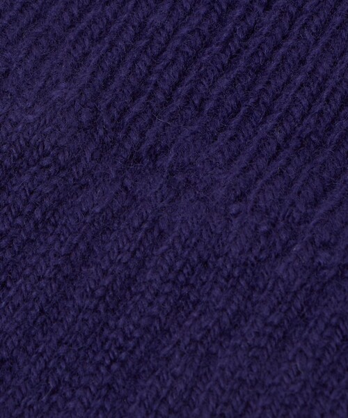 Johnstons of Elgin（ジョンストンズオブエルガン）の「【別注】＜Johnstons of Elgin＞GLR ウールカシミヤ リブ グローブ（手袋・メンズ・ダークグレー/パープル/ダークブラウン・FREE）」の8枚目の写真