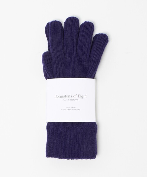 セール】【別注】＜Johnstons of Elgin＞GLR ウールカシミヤ リブ