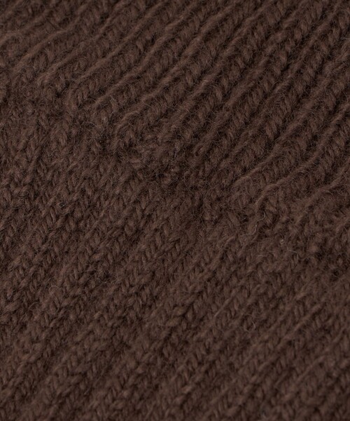 Johnstons of Elgin（ジョンストンズオブエルガン）の「【別注】＜Johnstons of Elgin＞GLR ウールカシミヤ リブ グローブ（手袋・メンズ・ダークグレー/パープル/ダークブラウン・FREE）」の14枚目の写真