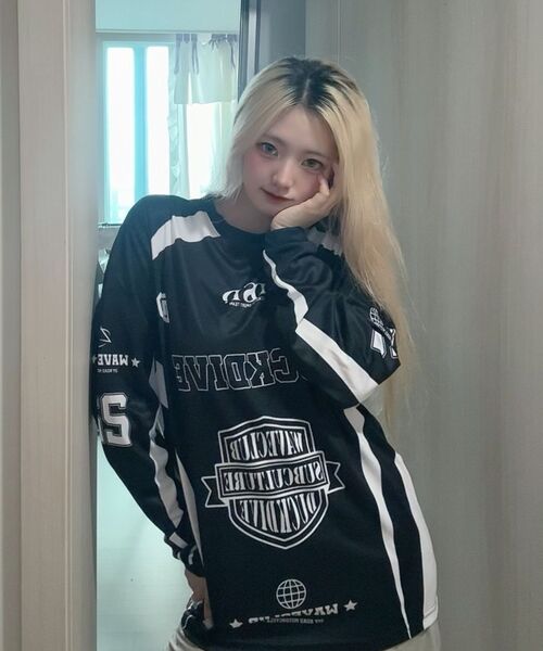 DUCKDIVE(ダックダイブ)の「オフロードメッシュロングスリーブブラック(Tシャツ/カットソー・レディース・その他・MEDIUM/LARGE/X-LARGE)」の10枚目の写真