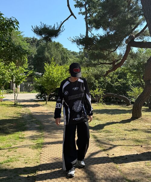 DUCKDIVE(ダックダイブ)の「オフロードメッシュロングスリーブブラック(Tシャツ/カットソー・レディース・その他・MEDIUM/LARGE/X-LARGE)」の9枚目の写真
