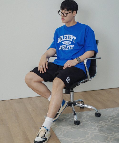 THE MILE（ザマイル）の「MILE DEPT. GARMENTS CREW [BLUE]（Tシャツ/カットソー・メンズ・その他・SMALL/MEDIUM/LARGE/X-LARGE/X-SMALL）」の3枚目の写真