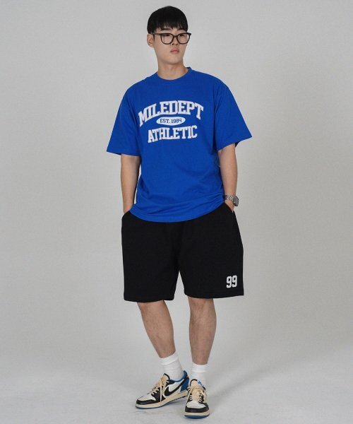 THE MILE（ザマイル）の「MILE DEPT. GARMENTS CREW [BLUE]（Tシャツ/カットソー・メンズ・その他・SMALL/MEDIUM/LARGE/X-LARGE/X-SMALL）」の5枚目の写真